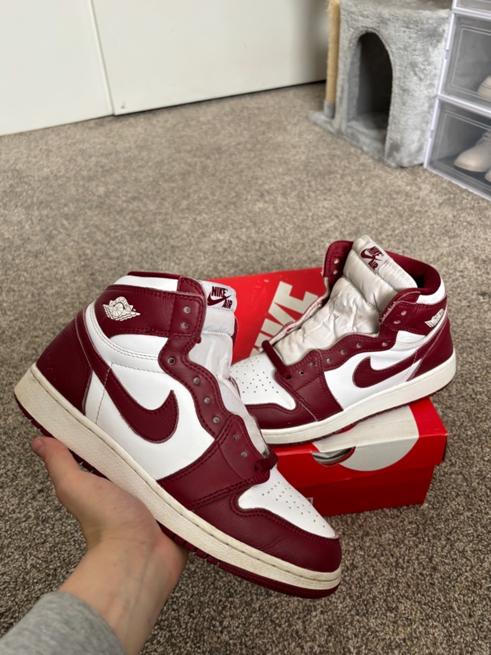nike air jordan 1 Team red